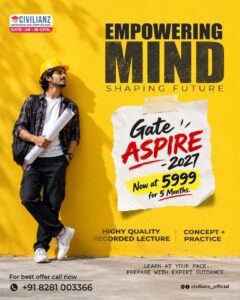 GATE Aspire 2027 Civil Engineering Preparation Course by Civilianz