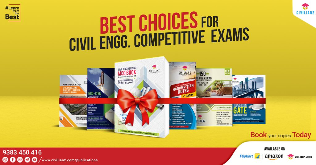 BEST BOOK FOR CIVIL ENGINEERING COMPETITIVE EXAMS