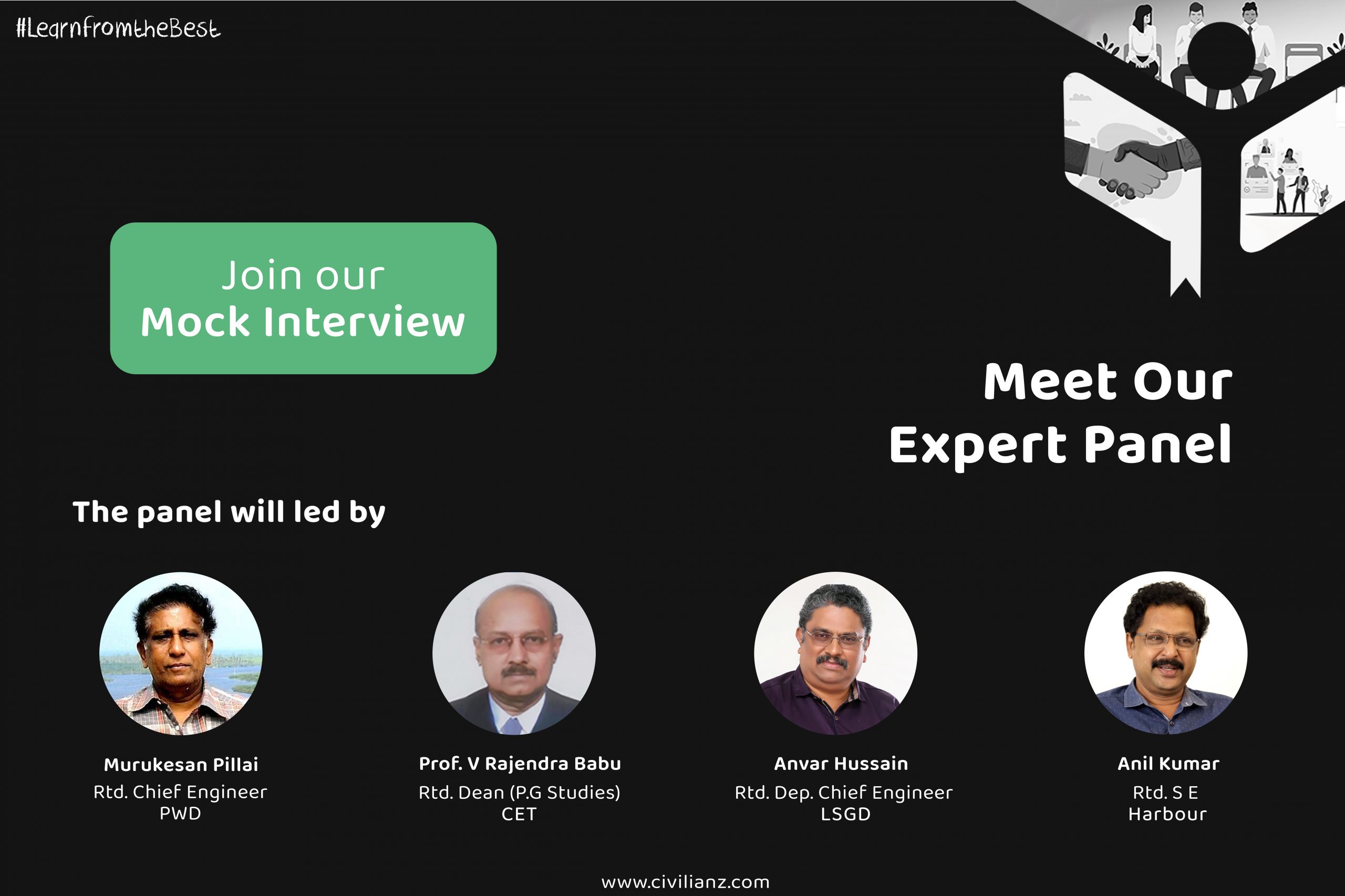 Civilianz PWD AE Mock Interview – Meet our panel members