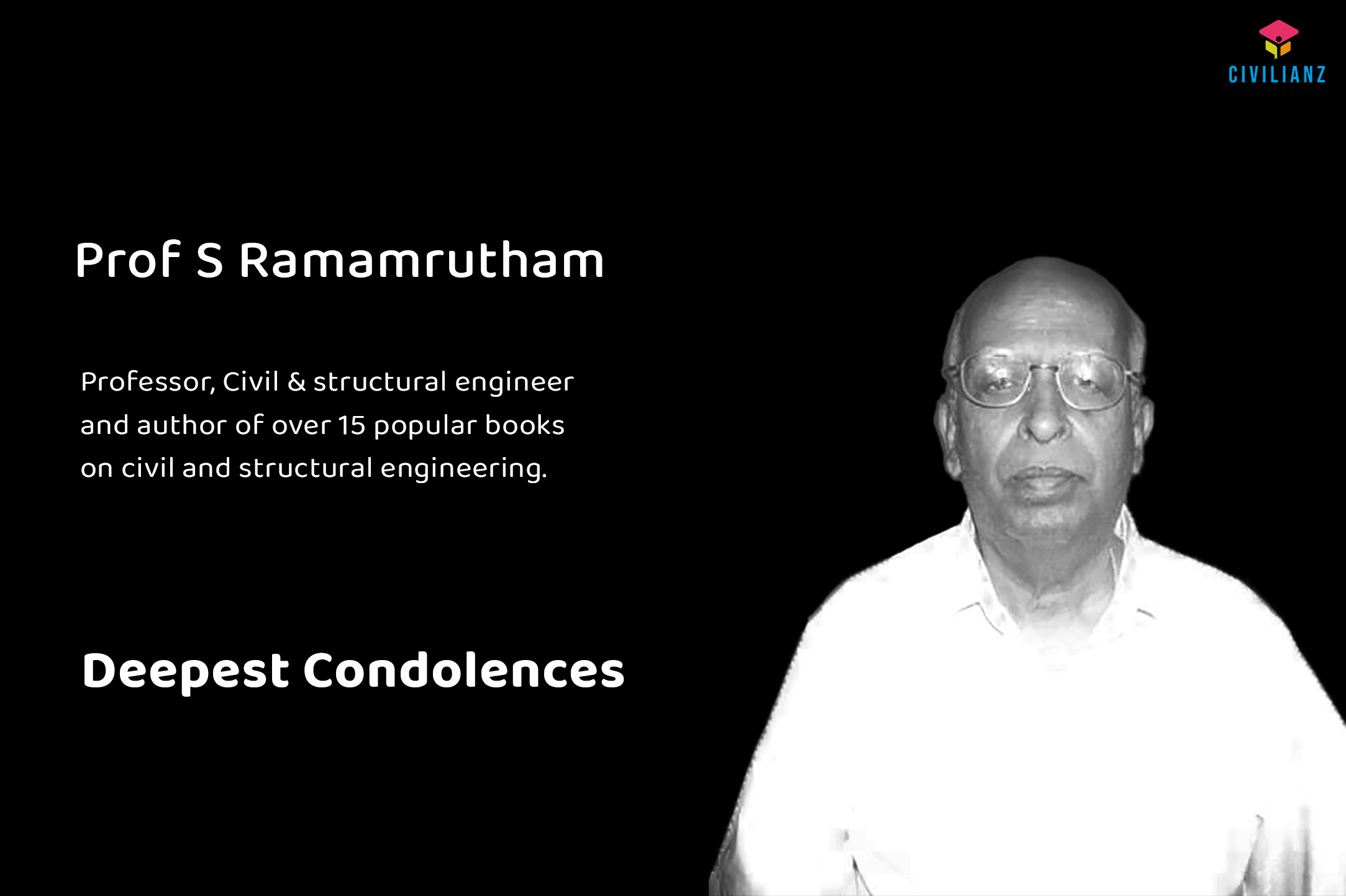 Renowned Prof. S. Ramamrutham….Deepest Condolences