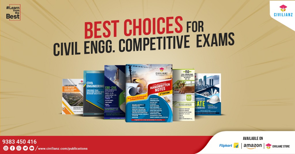 Best books for civil engineering competitive exams