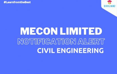 MECON JOB NOTIFICATION 2021