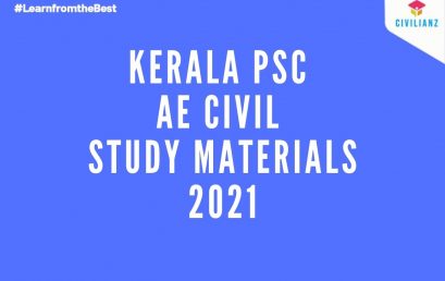 Best Study Materials for Kerala PSC Assistant Engineer AE Civil 2021