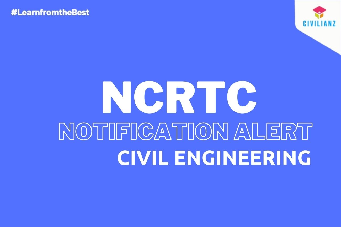 NCRTC JOB NOTIFICATION 2021