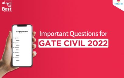 GATE 2022 IMPORTANT QUESTIONS