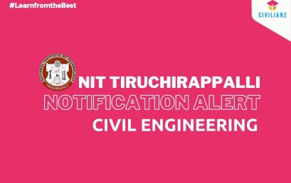 NIT TIRUCHIRAPPALLI JOB NOTIFICATION 2021