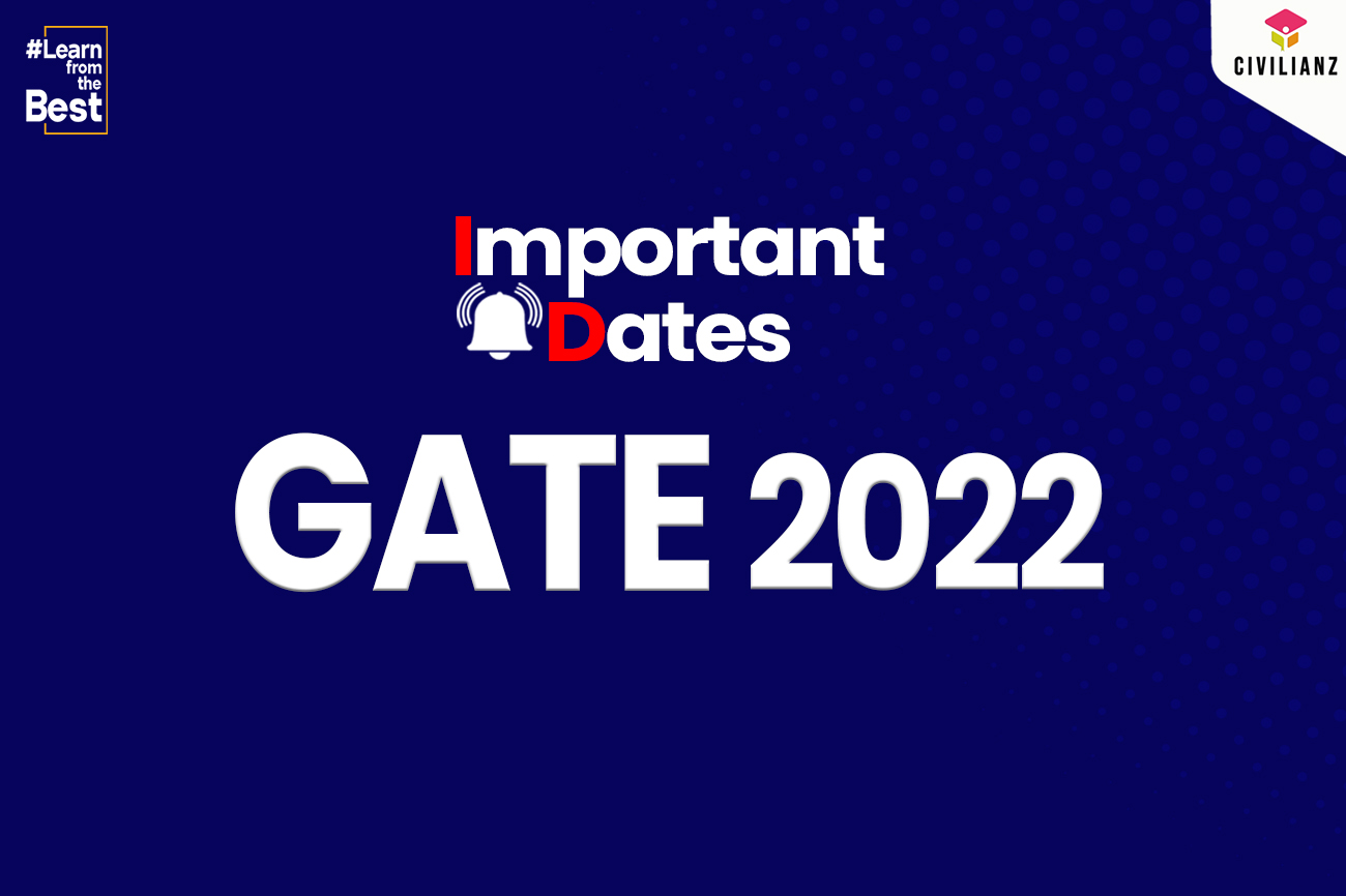 Graduate Aptitude Test in Engineering GATE 2022 Online Registration