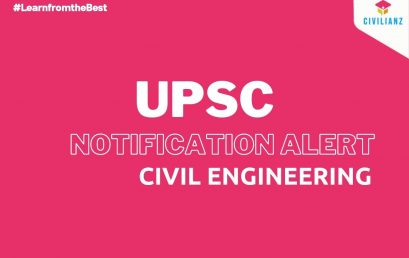 UPSC 2022 ESE CIVIL ENGINEERING NOTIFICATION