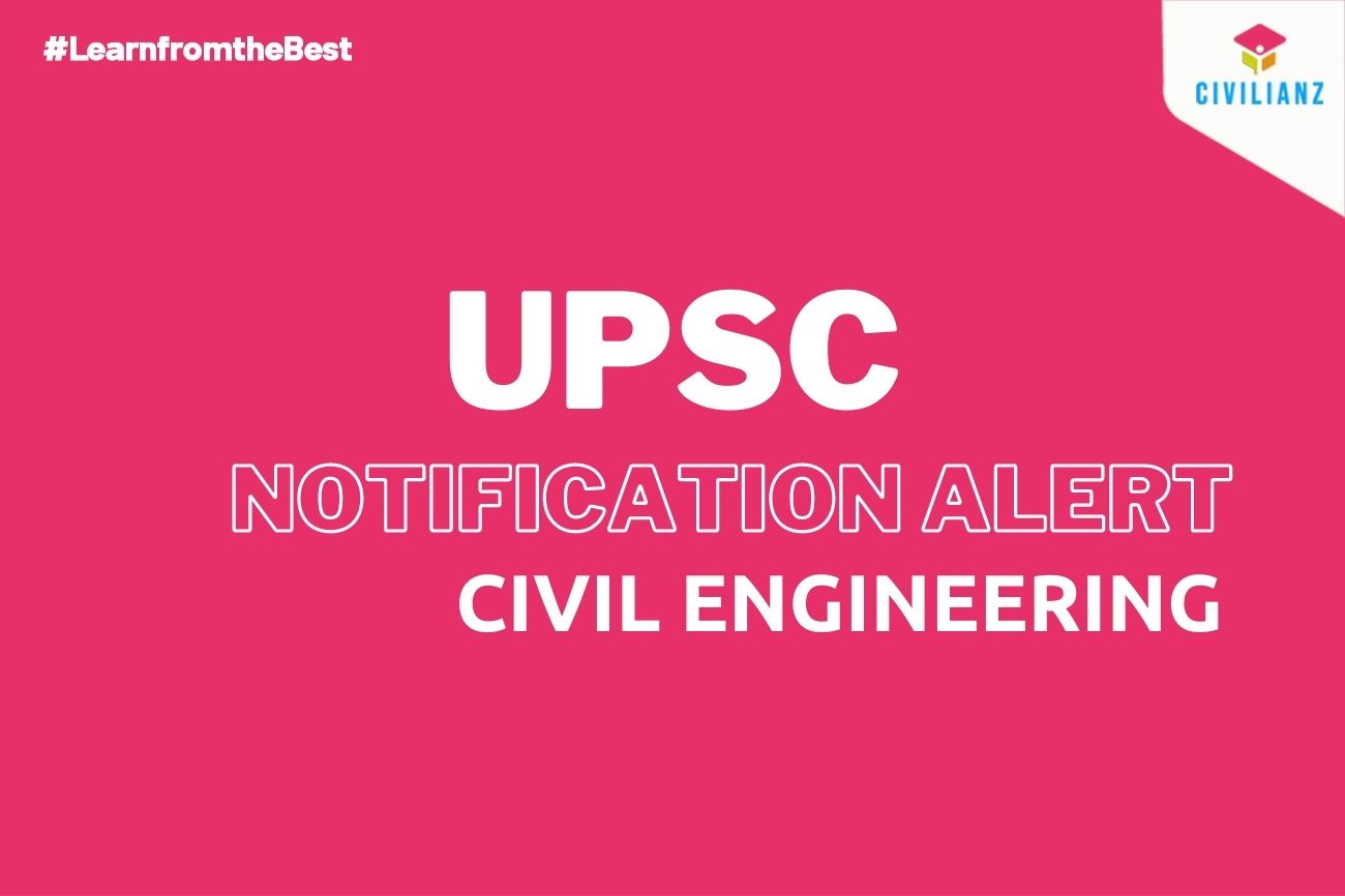 UPSC 2022 ESE CIVIL ENGINEERING NOTIFICATION