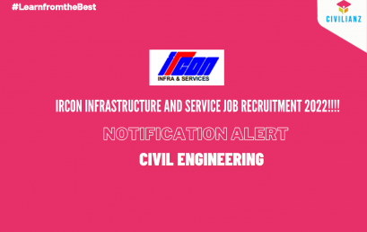 IRCON INFRASTRUCTURE AND SERVICE JOB RECRUITMENT NOTIFICATION 2022!!