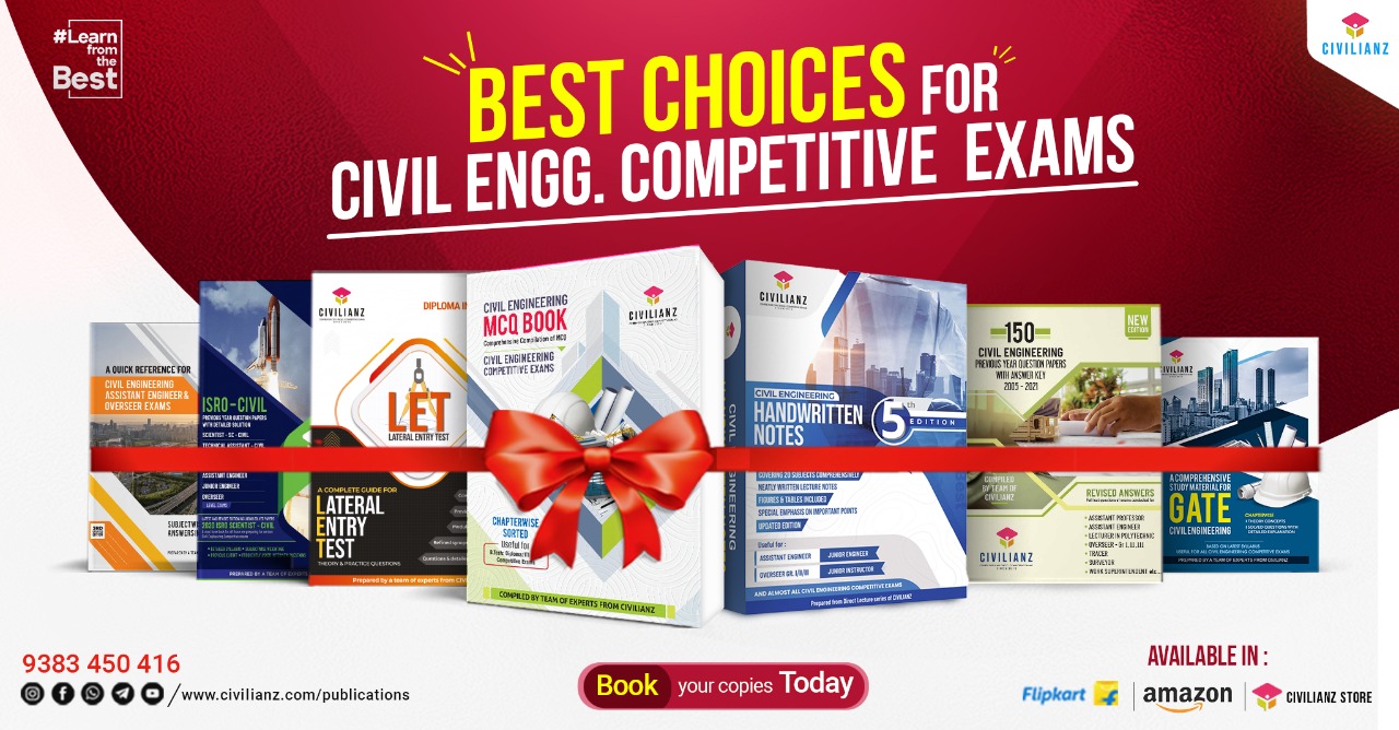 Best Books for Civil Engineering Competitive Exams