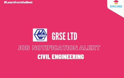 GRSE LTD JOB NOTIFICATION 2022!!!