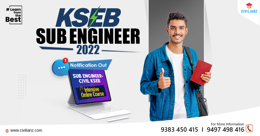 CIVILIANZ KSEB SUB-ENGINEER ONLINE COACHING FOR PSC CIVIL