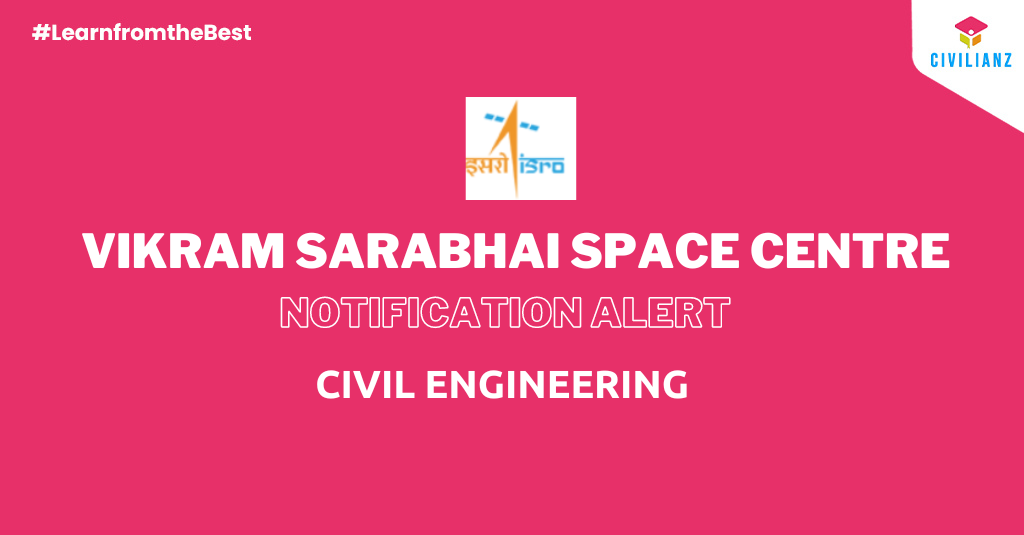 VIKRAM SARABHAI SPACE CENTRE NOTIFICATION 2022!! 