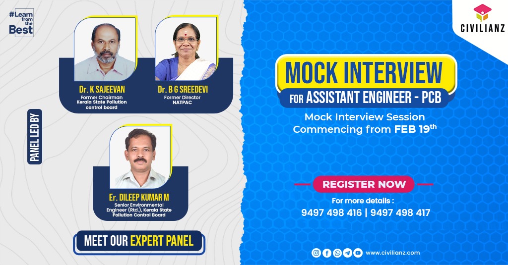 Civilianz PCB AE Mock Interview – Meet our panel members