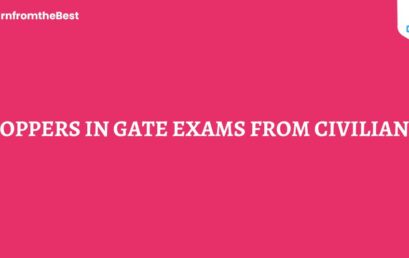 Toppers in GATE Exams from Civilianz