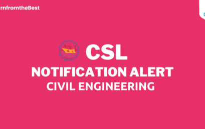 CSL JOB NOTIFICATION 2023!!!!