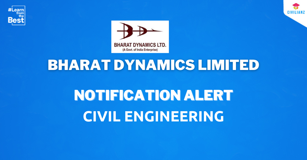 BHARAT DYNAMICS LIMITED JOB RECRUITMENT NOTIFICATION 2023!!!