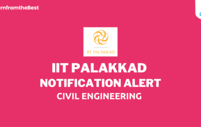 IIT PALAKKAD JOB NOTIFICATION 2023!!!