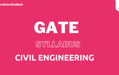 GATE 2024 SYLLABUS FOR CIVIL ENGINEERING