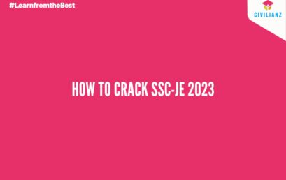 HOW TO CRACK SSC JE 2023 !!