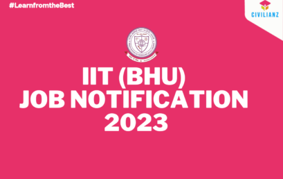 IIT (BHU) JOB NOTIFICATION 2023!!!