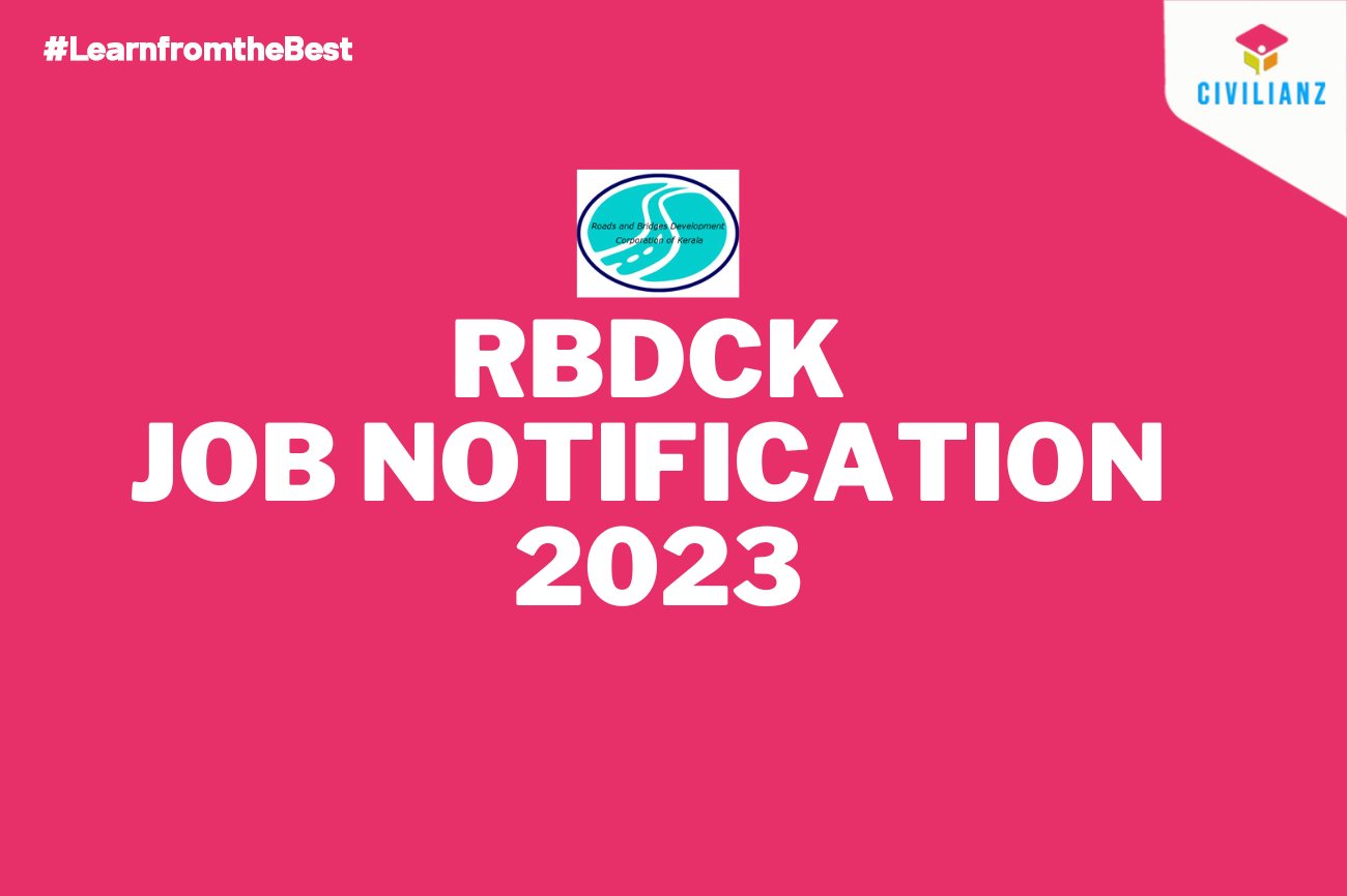 RBDCK JOB NOTIFICATION 2023!!!
