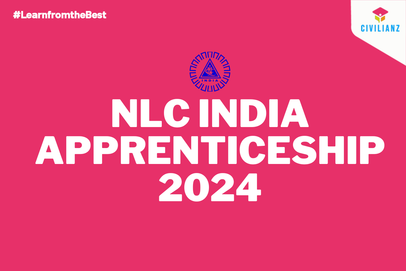 NLC INDIA APPRENTICESHIP 2024!!!