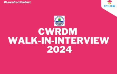 CWRDM WALK-IN-INTERVIEW 2024!!!