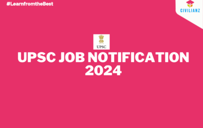 UPSC JOB NOTIFICATION 2024