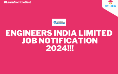 ENGINEERS INDIA LIMITED JOB NOTIFICATION 2024!!!