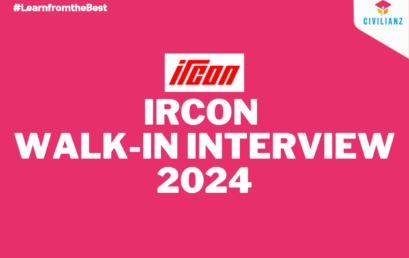 IRCON WALK-IN INTERVIEW 2024!!!