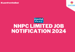 NHPC LIMITED JOB NOTIFICATION 2024