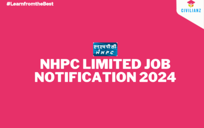 NHPC LIMITED JOB NOTIFICATION 2024
