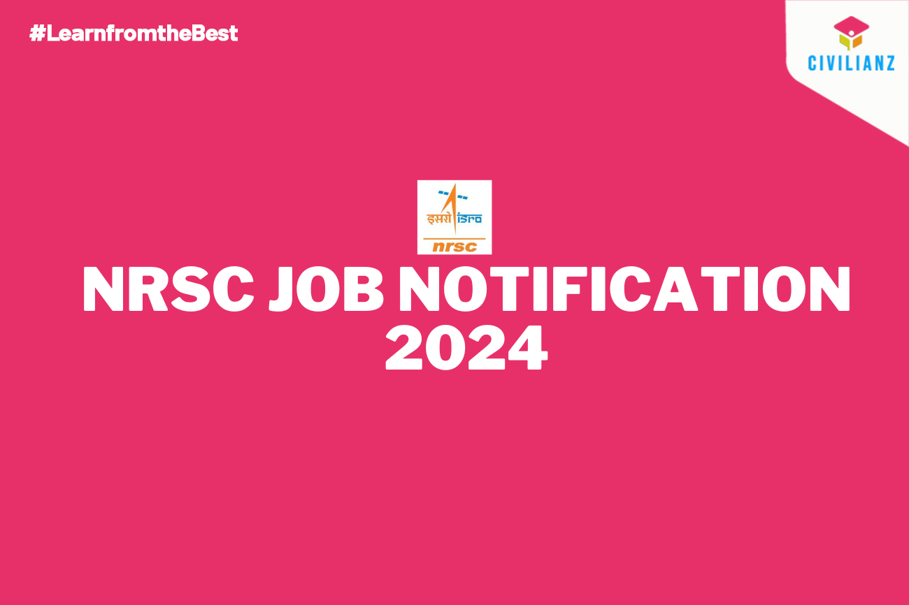 NRSC JOB NOTIFICATION 2024