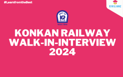 KONKAN RAILWAY WALK-IN-INTERVIEW 2024!!!