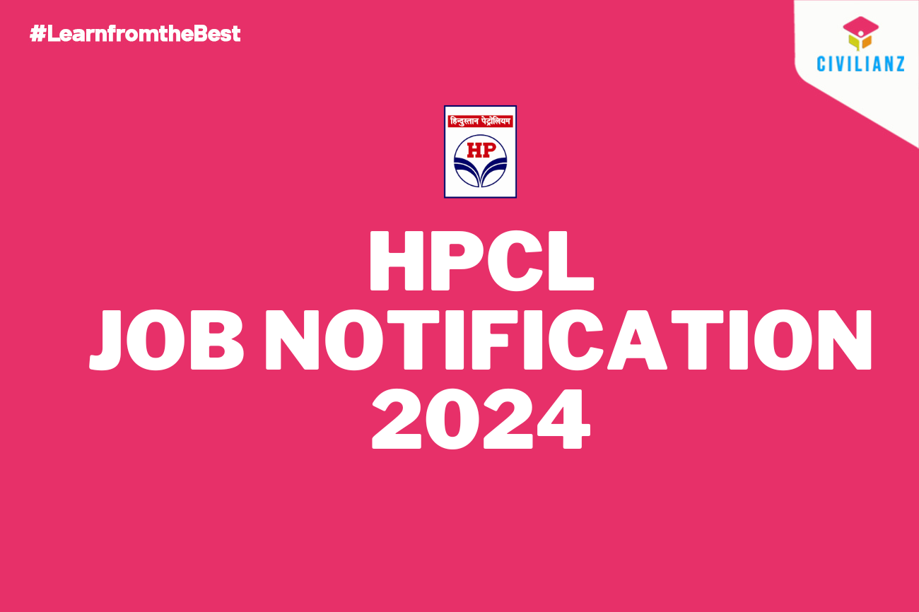 HPCL JOB NOTIFICATION 2024!!!