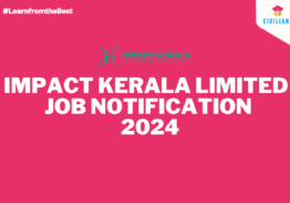 IMPACT KERALA LIMITED JOB NOTIFICATION 2024!!!