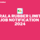 KERALA RUBBER LIMITED JOB NOTIFICATION 2024