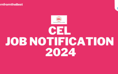 CEL JOB NOTIFICATION 2024!!!