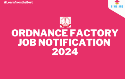 ORDNANCE FACTORY JOB NOTIFICATION 2024!!!