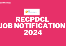 RECPDCL JOB NOTIFICATION 2024!!!