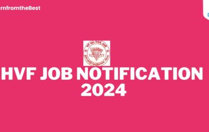 HVF JOB NOTIFICATION 2024!!!