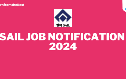 SAIL JOB NOTIFICATION 2024!!!