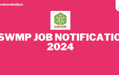 KSWMP JOB NOTIFICATION 2024!!!