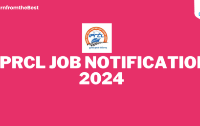 IPRCL  JOB NOTIFICATION 2024!!!