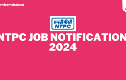 NTPC JOB NOTIFICATION 2024!!!