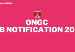 ONGC JOB NOTIFICATION 2024!!!