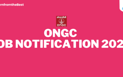 ONGC JOB NOTIFICATION 2024!!!