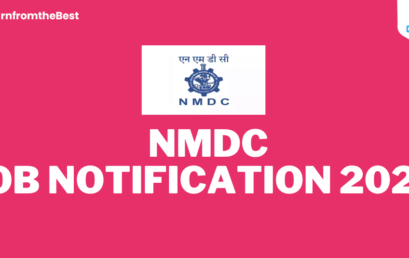 NMDC JOB NOTIFICATION 2024!!!